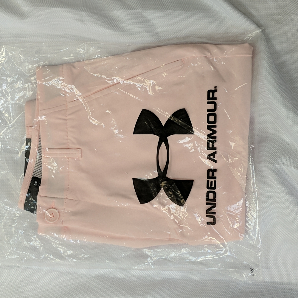 Under Armour Pink Golf Shorts